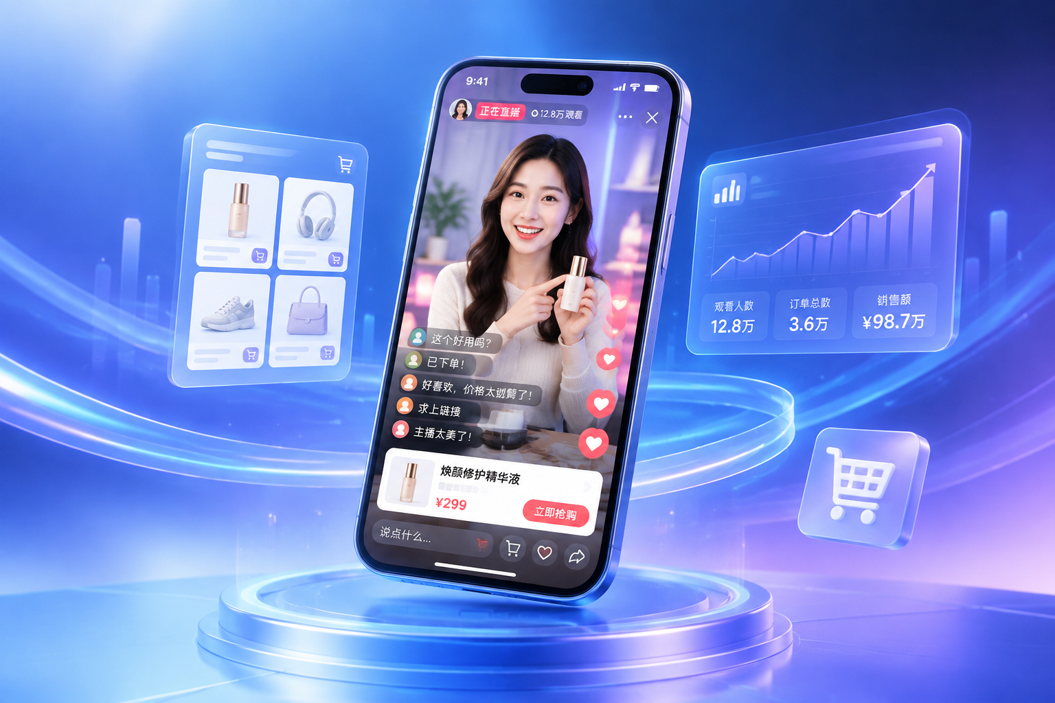 直播带货电商 App
